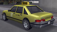 Taxi vue-arrière GTAIII