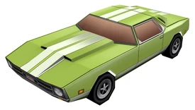 Stallion-GTACW-papercraft