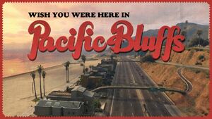 Pacific Bluffs GTA V (carte postale)