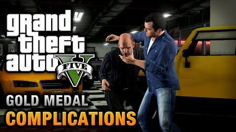 GTA 5 - Mission 3 - Complications 100% Gold Medal Walkthrough