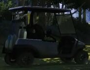 o Caddy no primeiro trailer do GTA V.