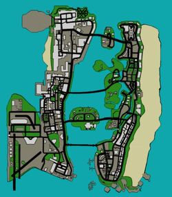 GTA Vice City - mapa das propriedades, para que servem, qual comprar  primeiro