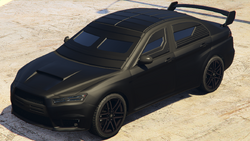 Бронированная Kuruma в (вид сзади)
