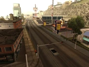 Jedna z ulic w Vinewood