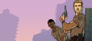 Арт с полицейскими