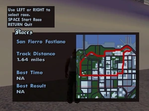 SanFierroFastlane-GTASA.jpg (92 КБ) Гонка на Alpha