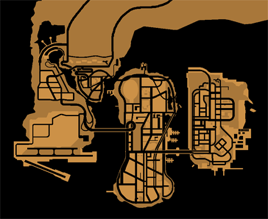 GTAIII Liberty City map
