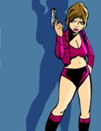 Artwork de Misty dans GTA III