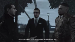 Luis,  és  beszélgetnek megkönnyebbülve.