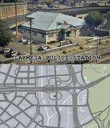 Le commissariat de La Mesa à Los Santos.