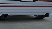 SentinelClassicWidebody-GTAOe-Exhausts-TitaniumTippedExhausts