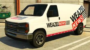 Белый Weazel News Rumpo