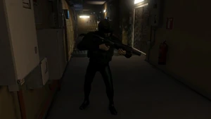 Стив в гидро-костюме