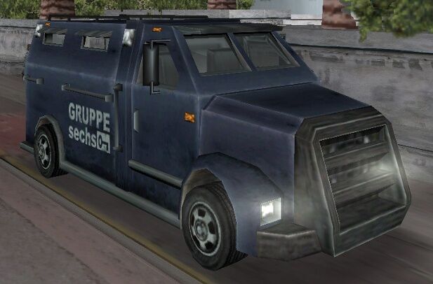 GTA San Andreas Coche Blindado AS-32 Mod 