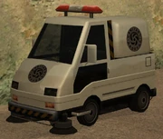 Un sweeper dans San Andreas