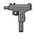 Micro Uzi no GTA IV.