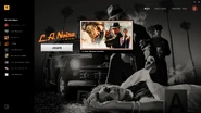 Page de lancement de L.A. Noire
