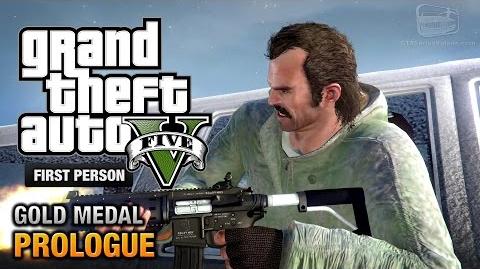GTA 5 - Prologue First Person Gold Medal Guide - PS4