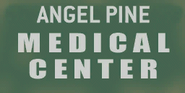 Le logo de l'Angel Pine Medical Center dans GTA San Andreas.