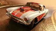 Coquette D1 на кинематографическом превью в Rockstar Games Social Club