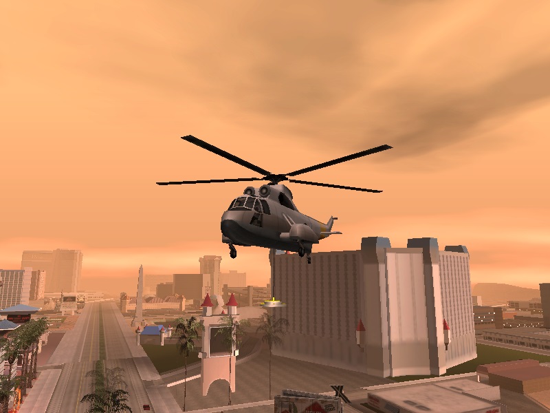 GTA San Andreas - como pegar helicóptero San News Chopper no início do jogo  