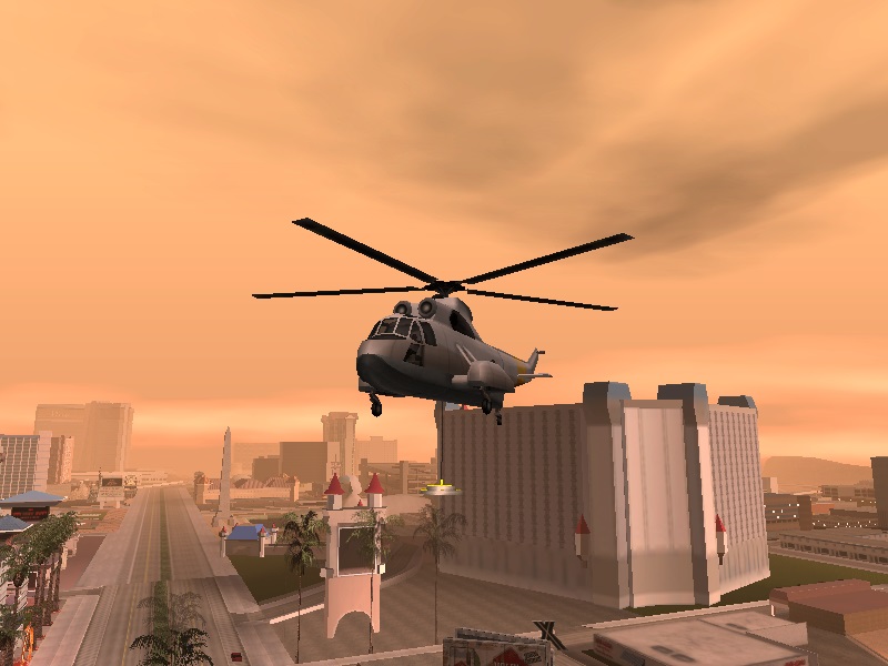 GTA San Andreas - Como pegar (e salvar) o Helicóptero CARGOBOB no INÍCIO do  JOGO 