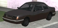 Une Manana dans GTA San Andreas (vue avant).