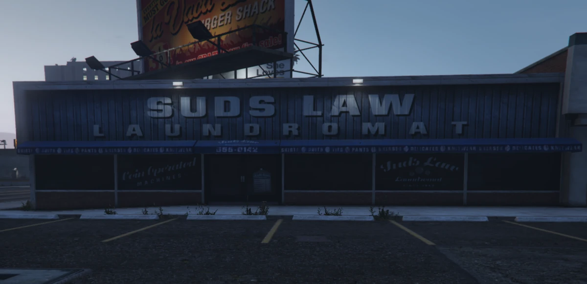 Suds Law Laundromat Grand Theft Auto Wiki (GTA Wiki) Fandom