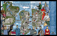 Carte sur le site de Rockstar Games