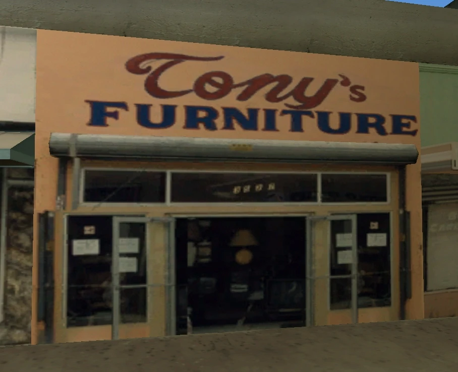 Tony's Furniture Grand Theft Auto Wiki (GTA Wiki) Fandom