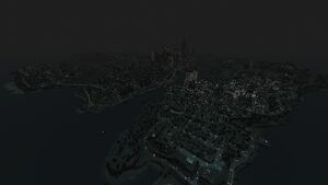 LibertyCityAndAlderneyAtNight-GTAIV