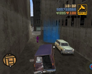 Клод возвращает журналы в порномагазин в Квартале красных фонарей