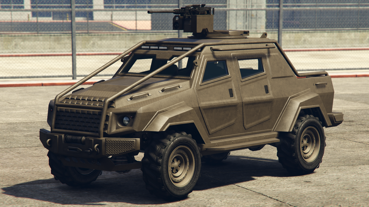 De transporte militar GTA 5 - a lista de todos os veículos