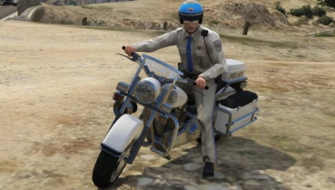 Fuga da Policia de Moto - GTA IV 