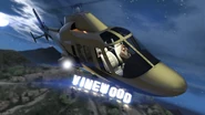 Swift Deluxe на кинематографическом превью GTA Online в Rockstar Games Social Club