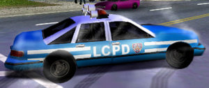 Beta Policecar GTA III