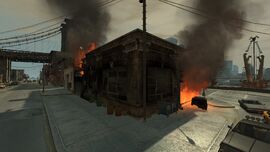 ExpressCarService-GTAIV-OnFire