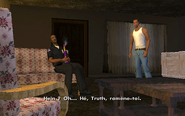 Frank Tenpenny présente The Truth à Carl Johnson au début de la mission dans GTA San Andreas.