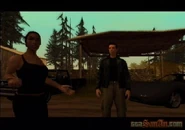 Claude a Grand Theft Auto: San Andreas-ban.