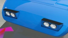 GauntletClassicCustom-GTAO-HeadlightCovers-PrimaryBlackToppedLights