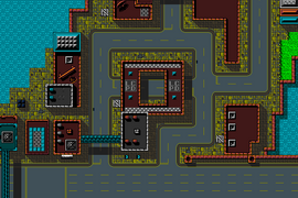 Полицейский участок Ноу-Ло в версии для Game Boy Color