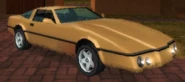 Vue avant d'une Banshee dans GTA Vice City Stories.