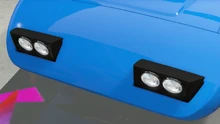 GauntletClassicCustom-GTAO-HeadlightCovers-SecondaryBlackToppedLights