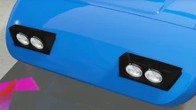 GauntletClassicCustom-GTAO-HeadlightCovers-BlackSecondaryToppedLights
