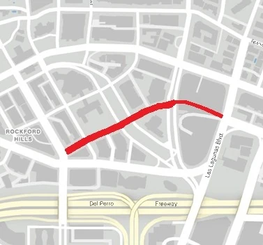 Марафон авеню гта 5 карта