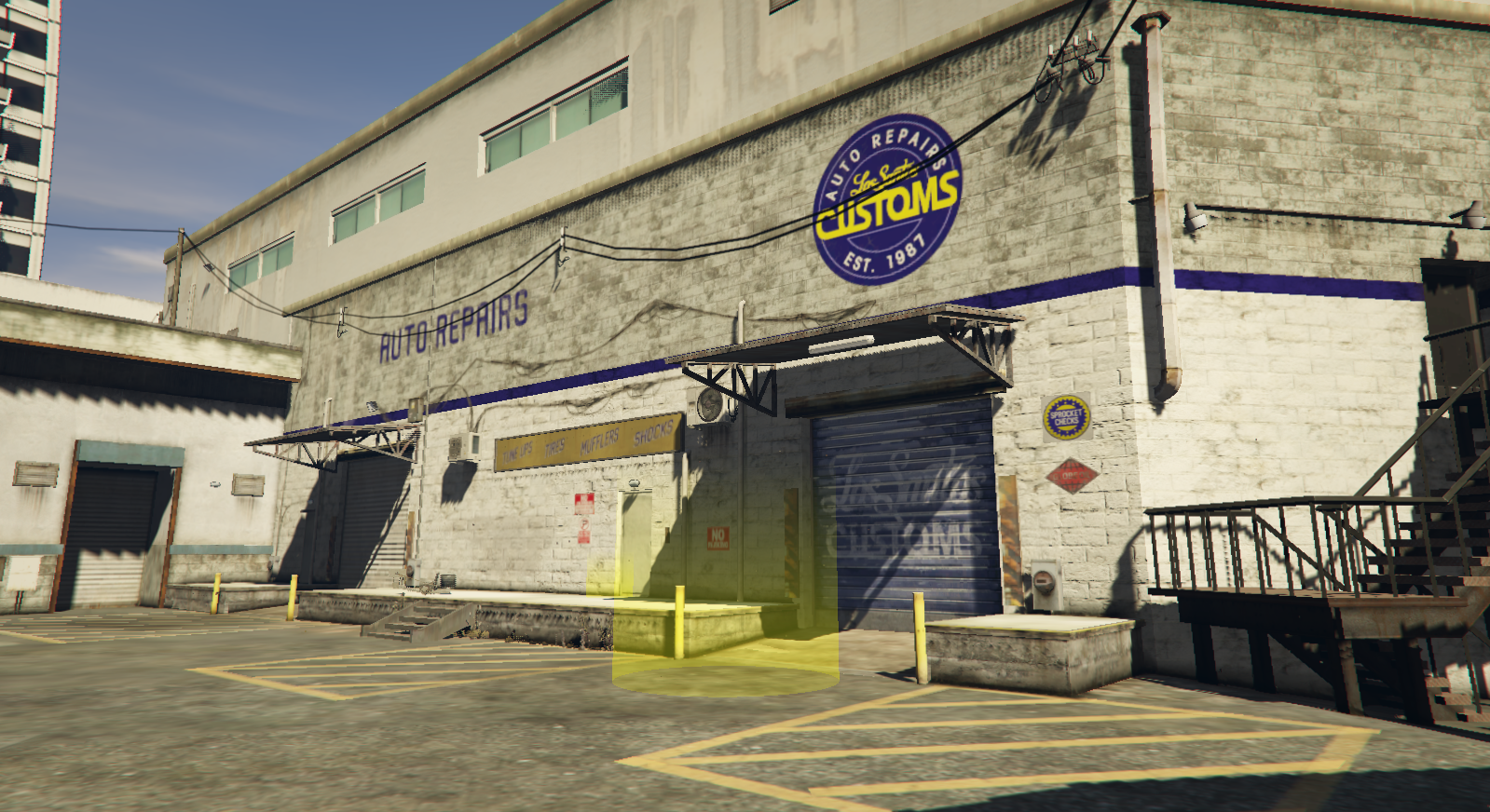 Лос сантос кастомс гта. Лос сантос кастомс гта. Los santos customs логотип. Попьюлар-стрит в ла-меса, лос-сантос. Gta 5 ls customs.