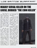 An article about The Coin Killer.