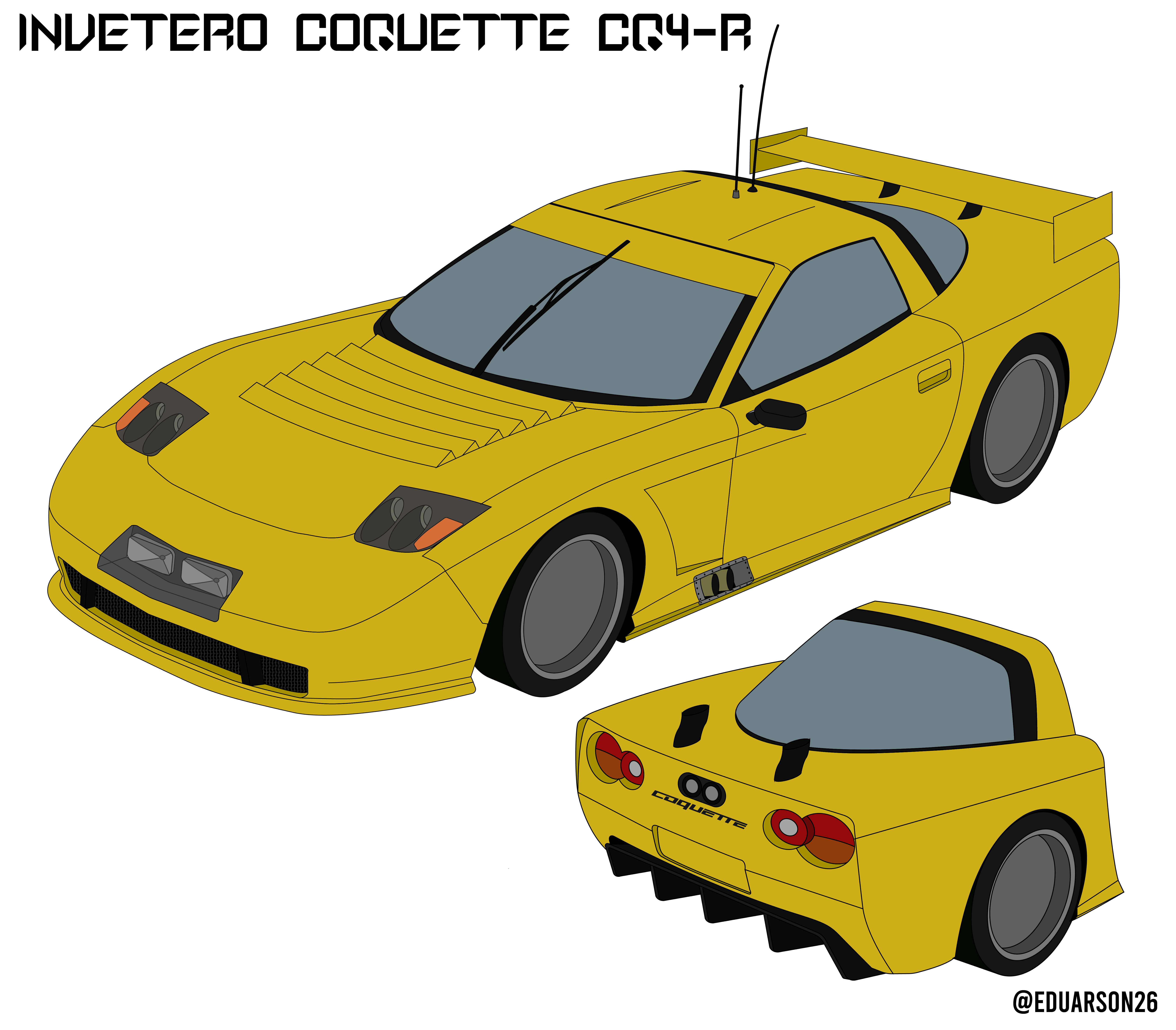 Coquette CQ4-R | Grand Theft Auto Fanon Wiki | Fandom