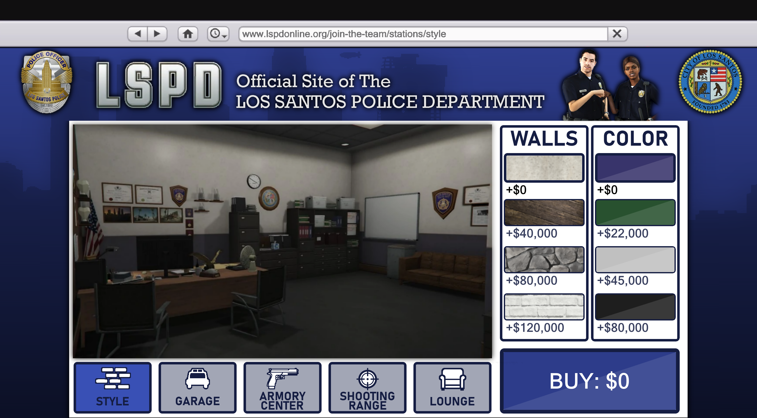 Updated FiveM Style Map, LSPDFR