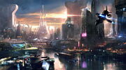 Futuristic City Concept